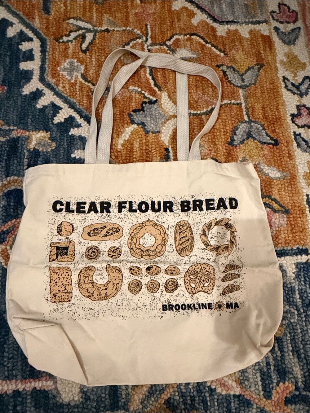 Canvas Tote Bag - Clear Flour Bread Brookline MA